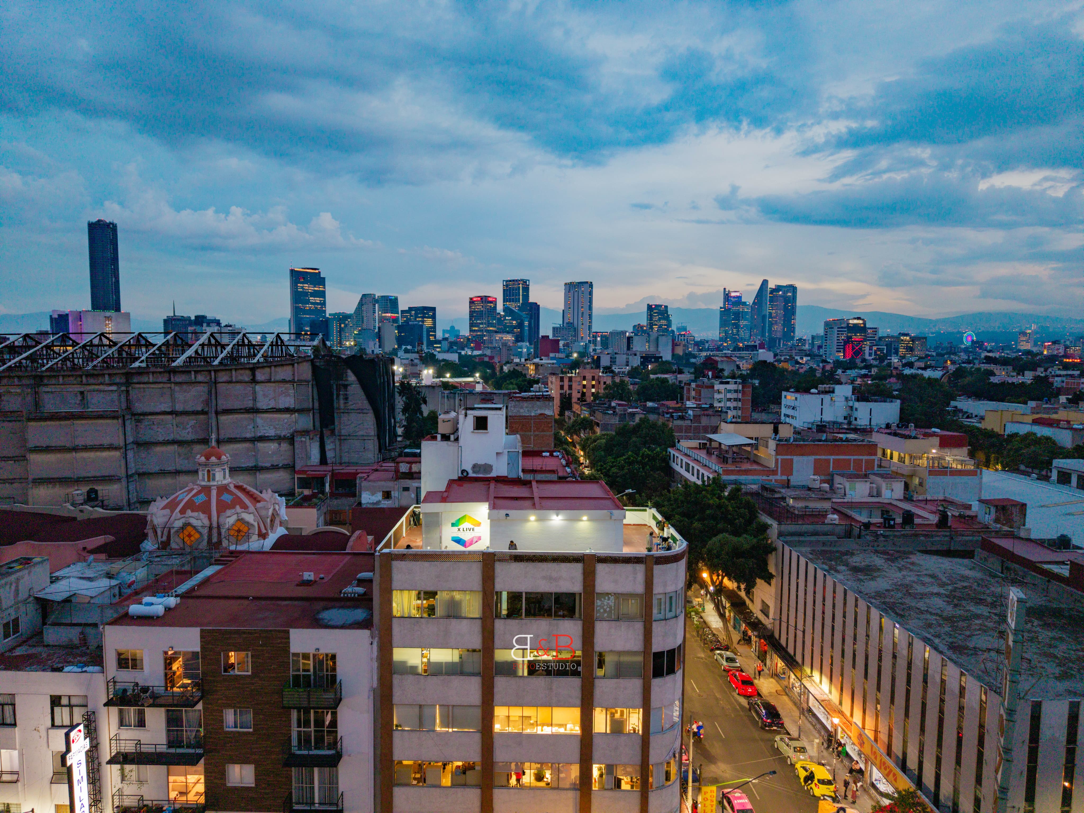 Exterior del estudio